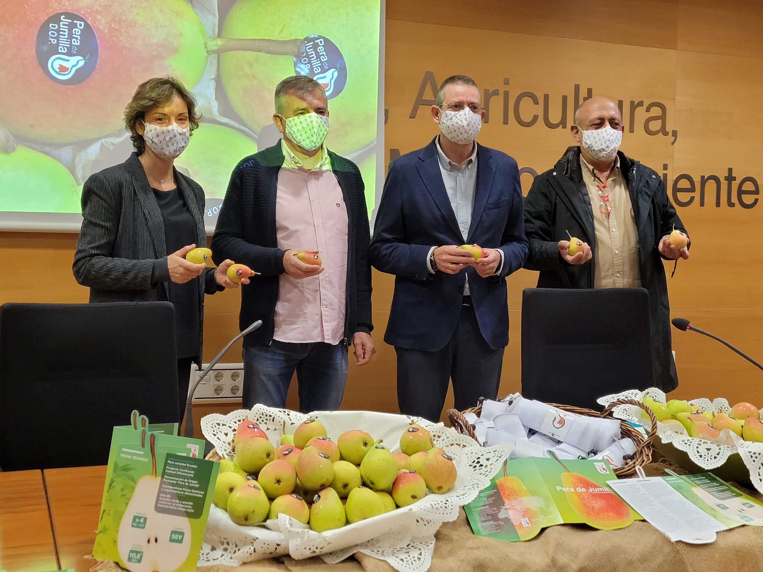 Presentación de la campaña promocional de la DOP Pera de Jumilla CARM